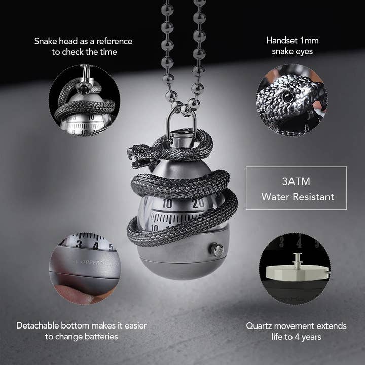 Coppertist.wu - Wholesale Wrist Watch - Unisex - Snake Egg Watch5