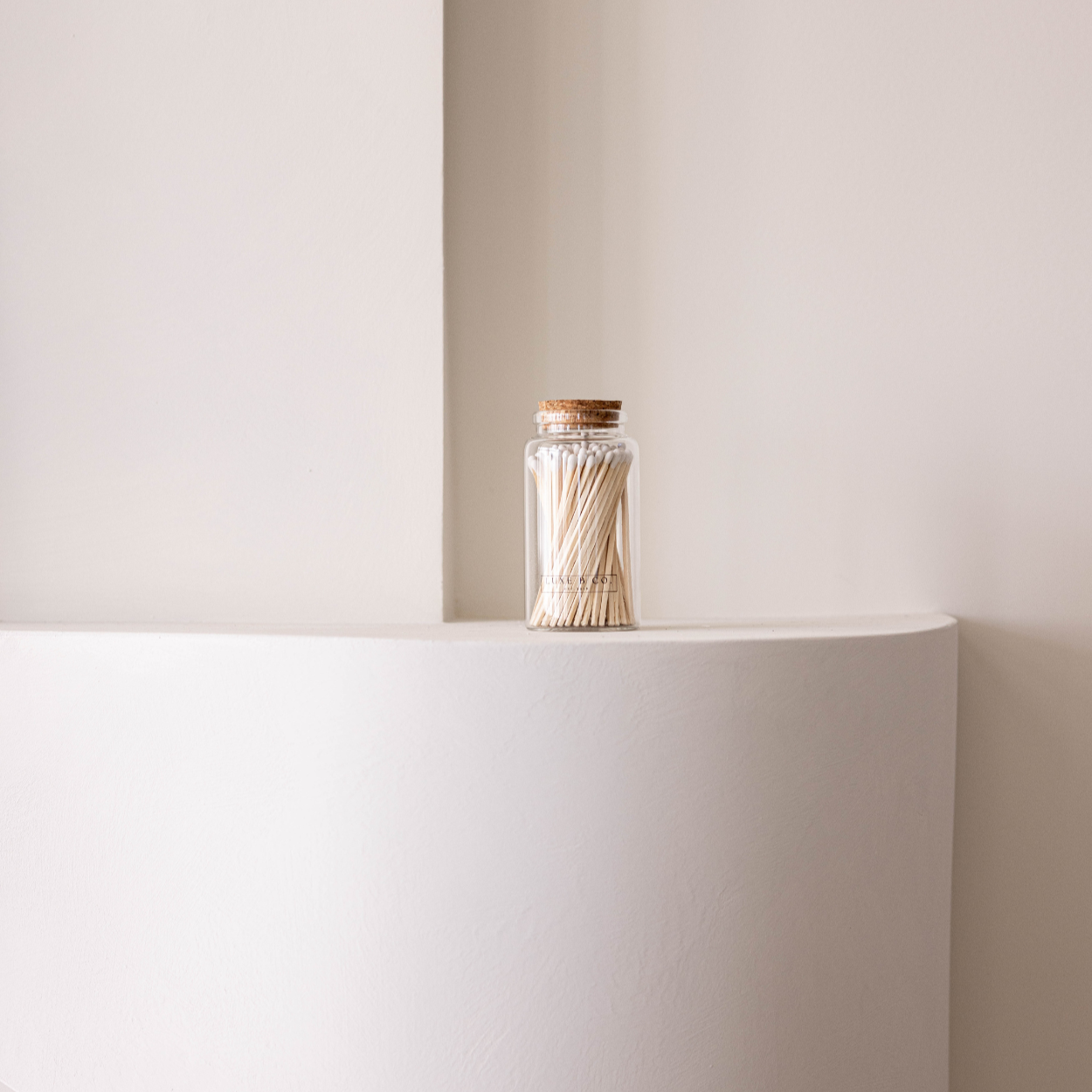 Luxe B Co - Wholesale Matches - Luxe B Co. Glass Match Bottle2