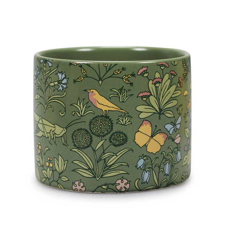 Half Moon Bay By Design - Wholesale Plant Pot - Ceramic Plant Pot Voysey Apothecary Botanical Garden
