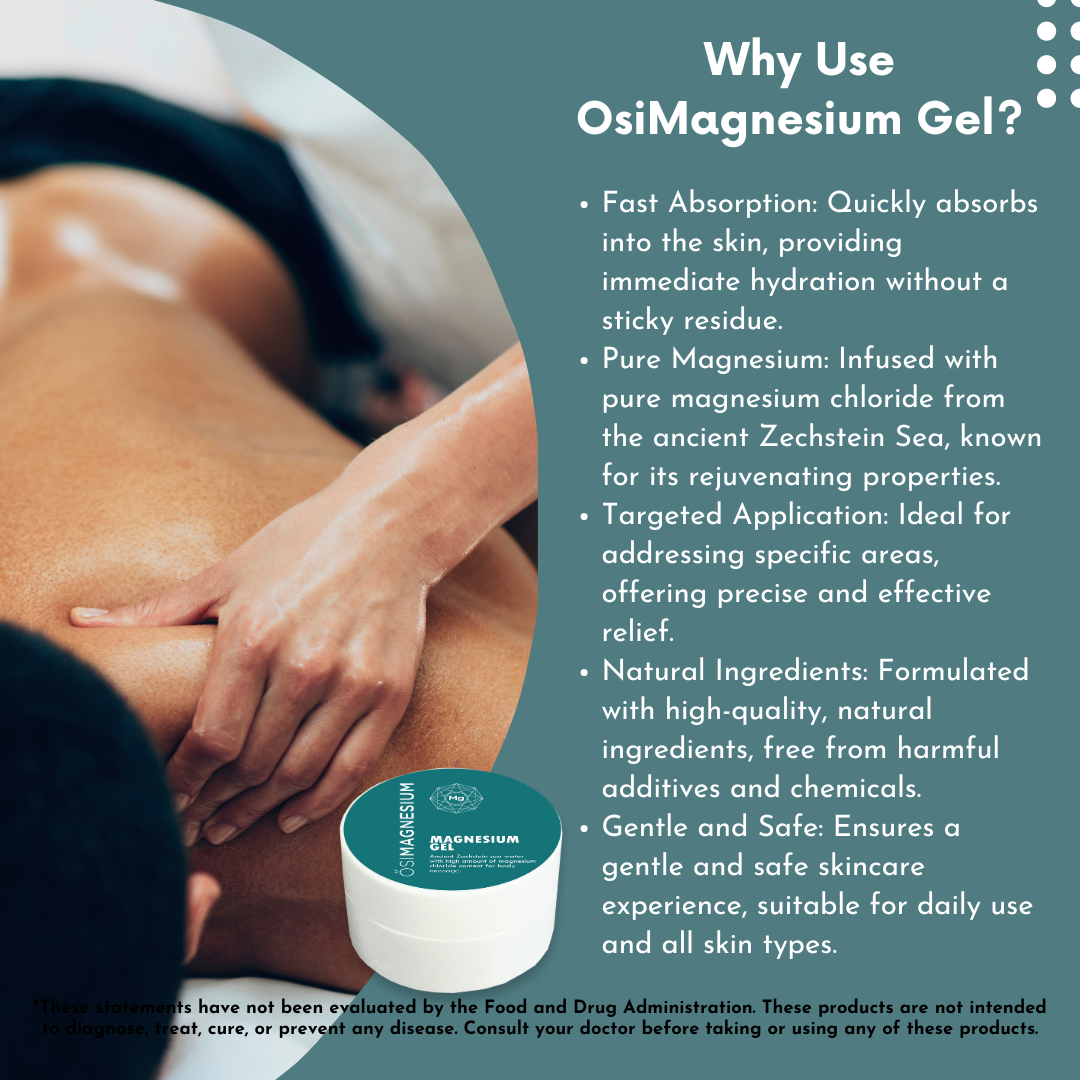 Healthy Energy Amazing Life - Vente Huile pour le bain/corps - Gel d'oxyde de magnésium - échantillon de 0,25 oz6