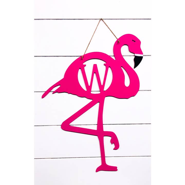 Monogramma fenicottero per la vendita all'ingrosso da parte di Greens Mill