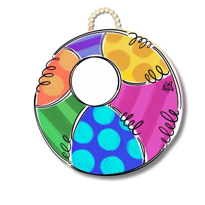 Porte-boules de plage DK grande. pour la vente par DK Designs Georgia