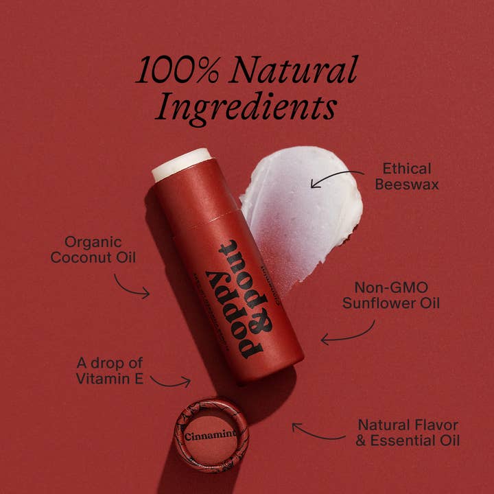 Poppy & Pout - Wholesale Lip Balm - Lip Balm, Cinnamint