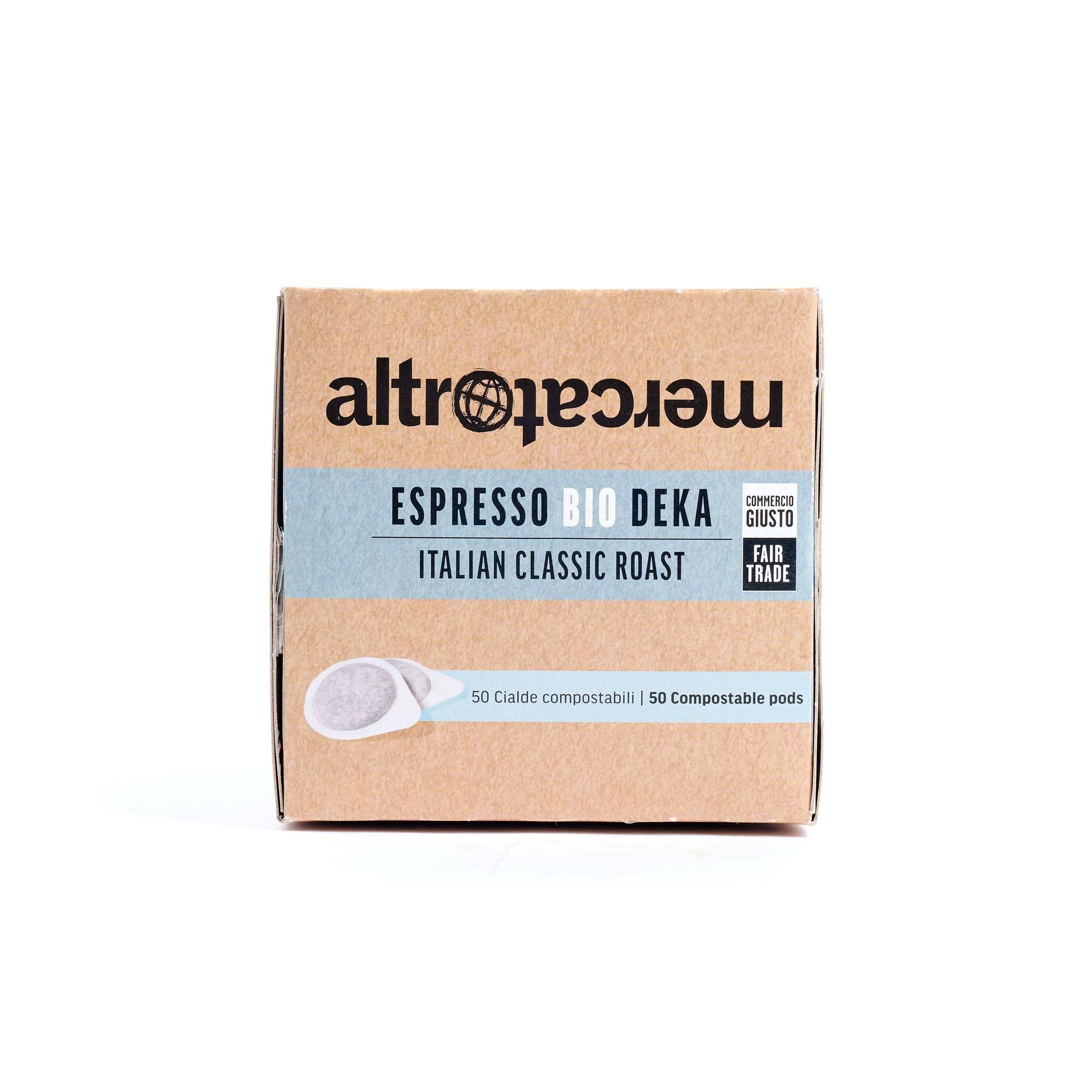 Altromercato – wholesale Instant coffee/espresso – Deka Espresso Coffee - Organic - 18 pods - 126 g6