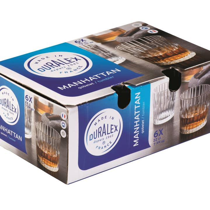 Rinkit Ltd – wholesale Cocktail-/likörglas – Duralex Manhattan Glas Whiskydricksglas - 220ml