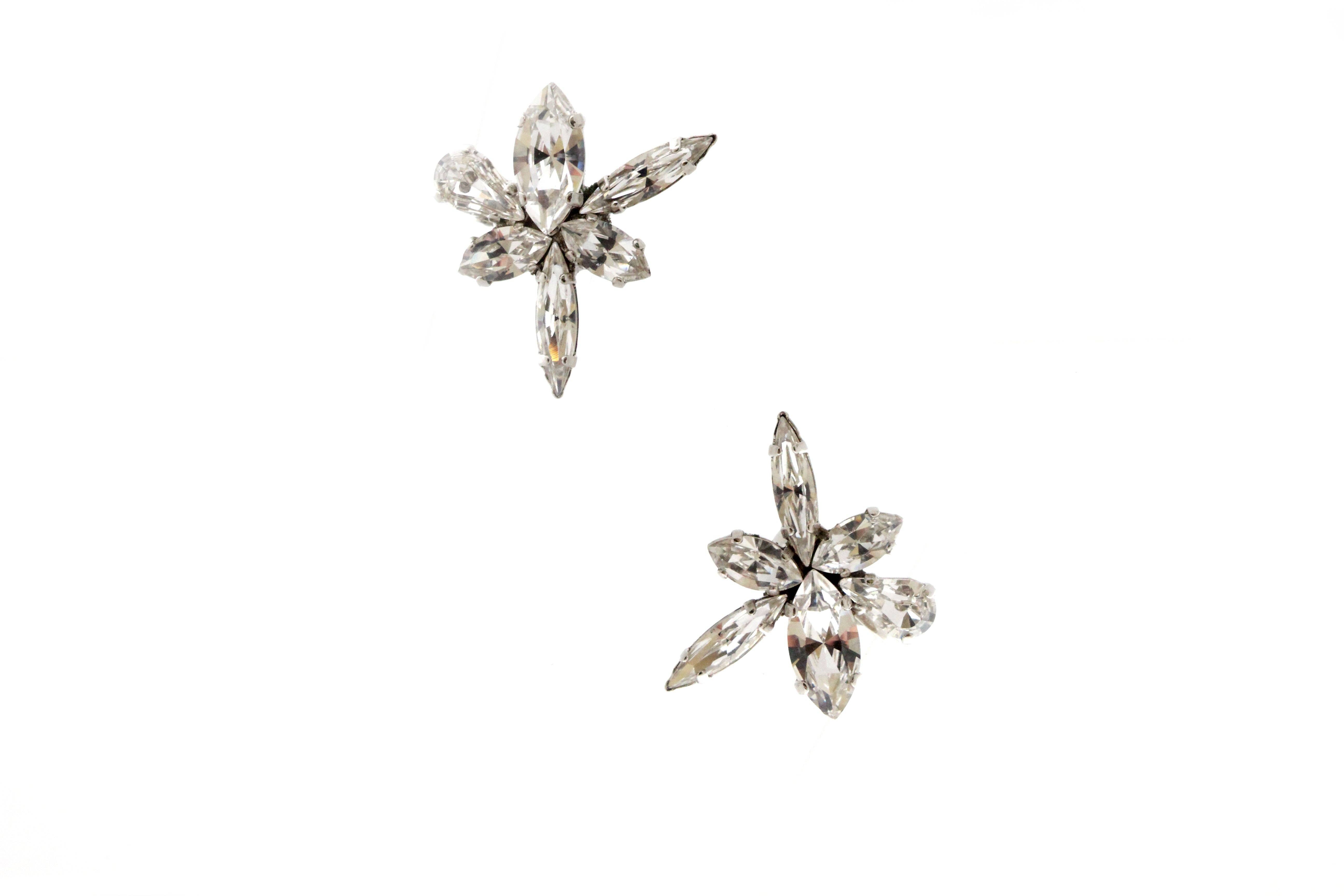 House of Emmanuele - Wholesale Cuff/wrap earrings - TITAN CRYSTAL EARCUFFS