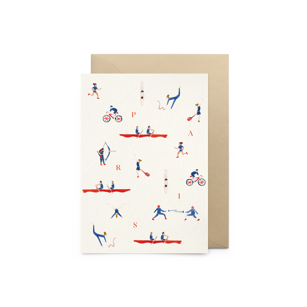 Petit Gramme - Wholesale Postcard - Athletes card0