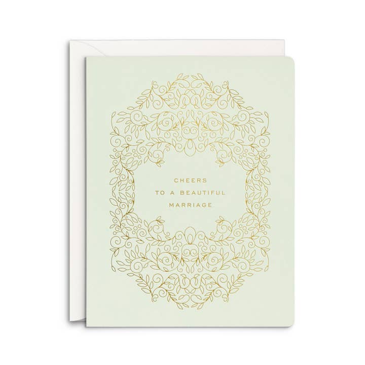 Smitten on Paper - Wholesale Wedding Card - Beautiful Marriage Greeting Card