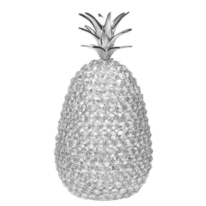 XL Glam Pineapple - Disponible en argent ou en or pour la vente par Godinger
