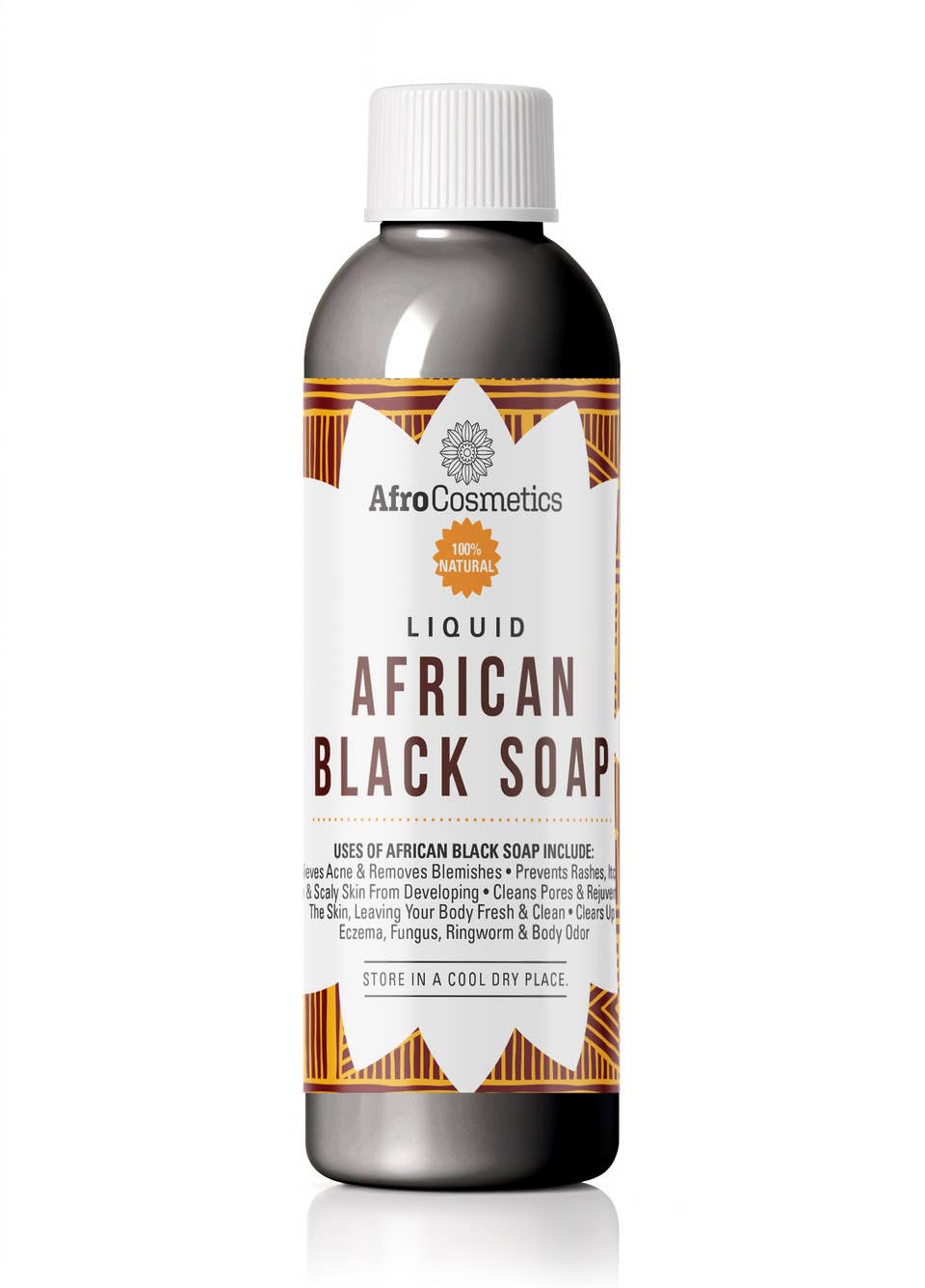 AfroCosmetics & Culture - Wholesale Body wash/shower gel - Raw African Black Soap Liquid, 100% Pure Natural Soap1
