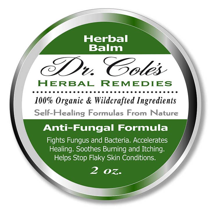 Dr. Cole's Antifungal Balm SixPak for wholesale by Dr. Cole's Herbal Remedies