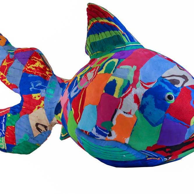 Ocean Sole - Wholesale Sculpture - Reef Fish Flip Flop Sculpture - Wholesale