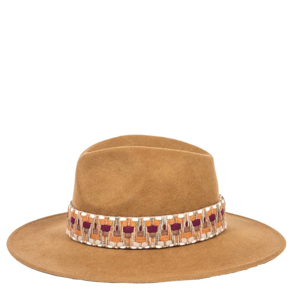 TRAVAUX EN COURS... - Wholesale Fedora - Unisex - WIDE BRIM HAT - ethnic band1