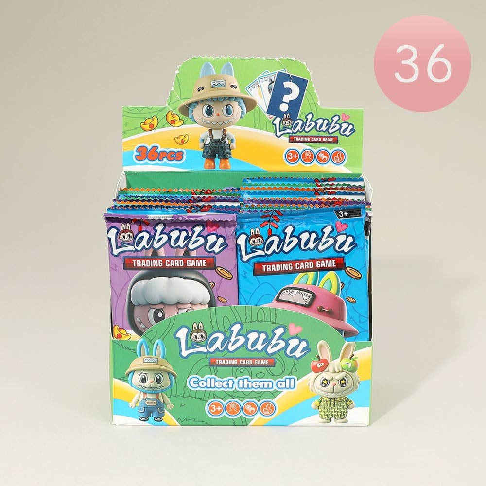 Sensibling Corp. - Vente Jeux de cartes - 36PCS - Cartes de Collection du Jeu d'Échange Monster Bunny0