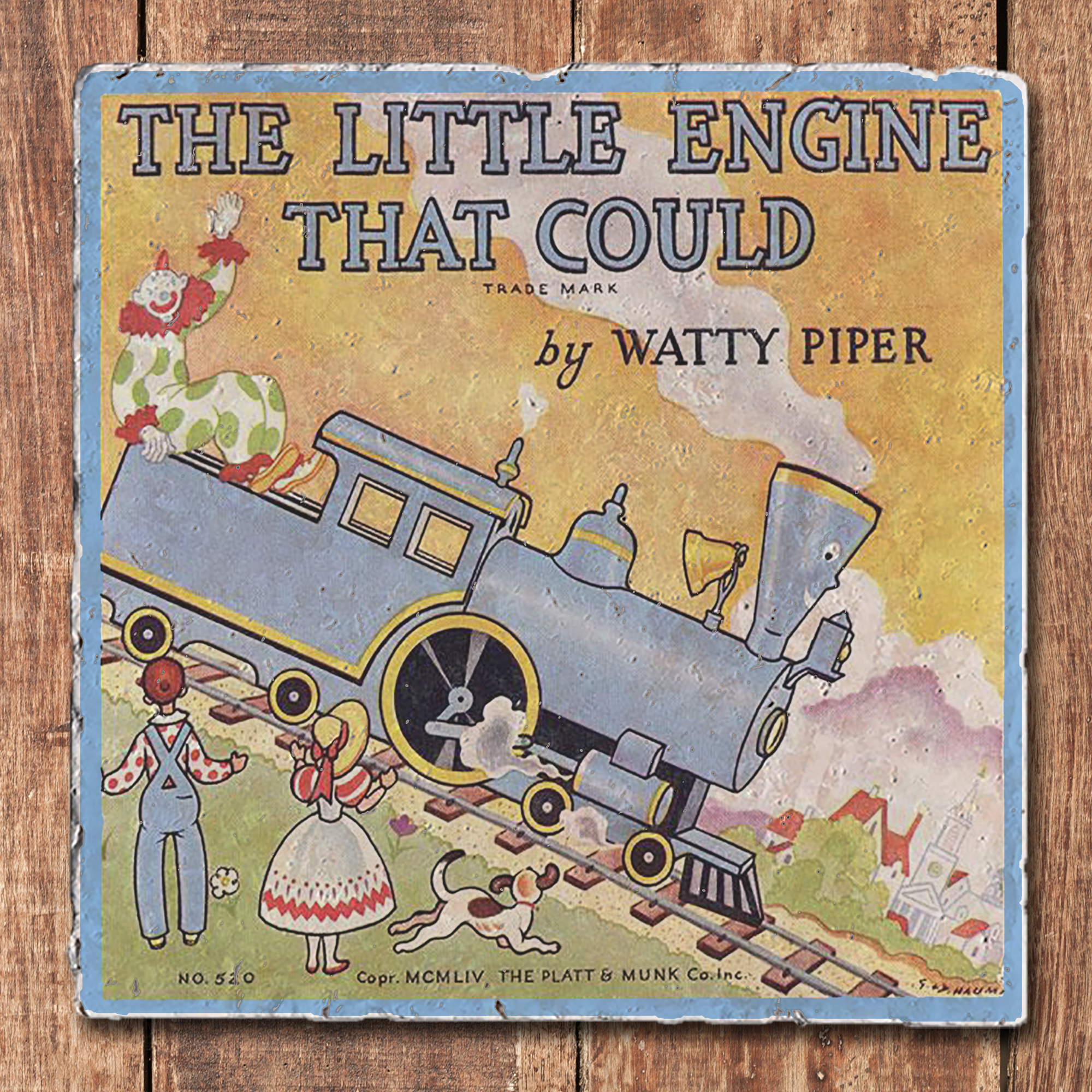 Black Angel Designs - Wholesale Coasters - Children's Book Coasters - The Little Engine That Could0