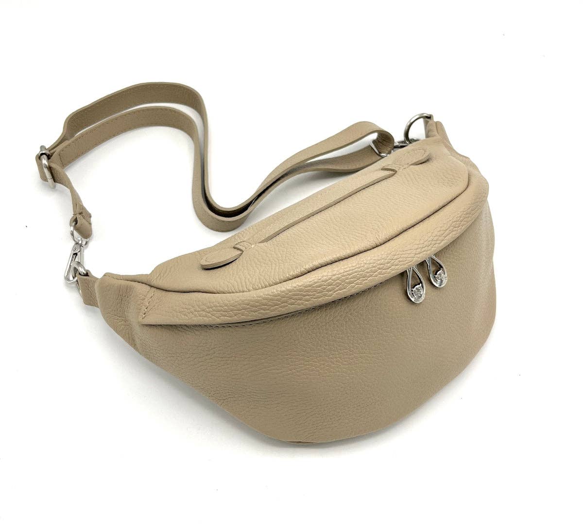 Suie Valentini srl - Wholesale Crossbody Bag - Women's - Genuine leather fanny pack, Made in Italy, art. 1124262