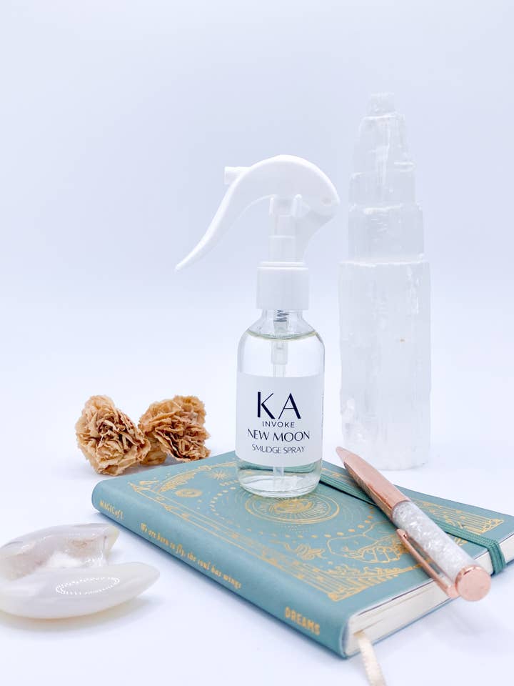 New Moon Smudge Spray for wholesale by KA invoke
