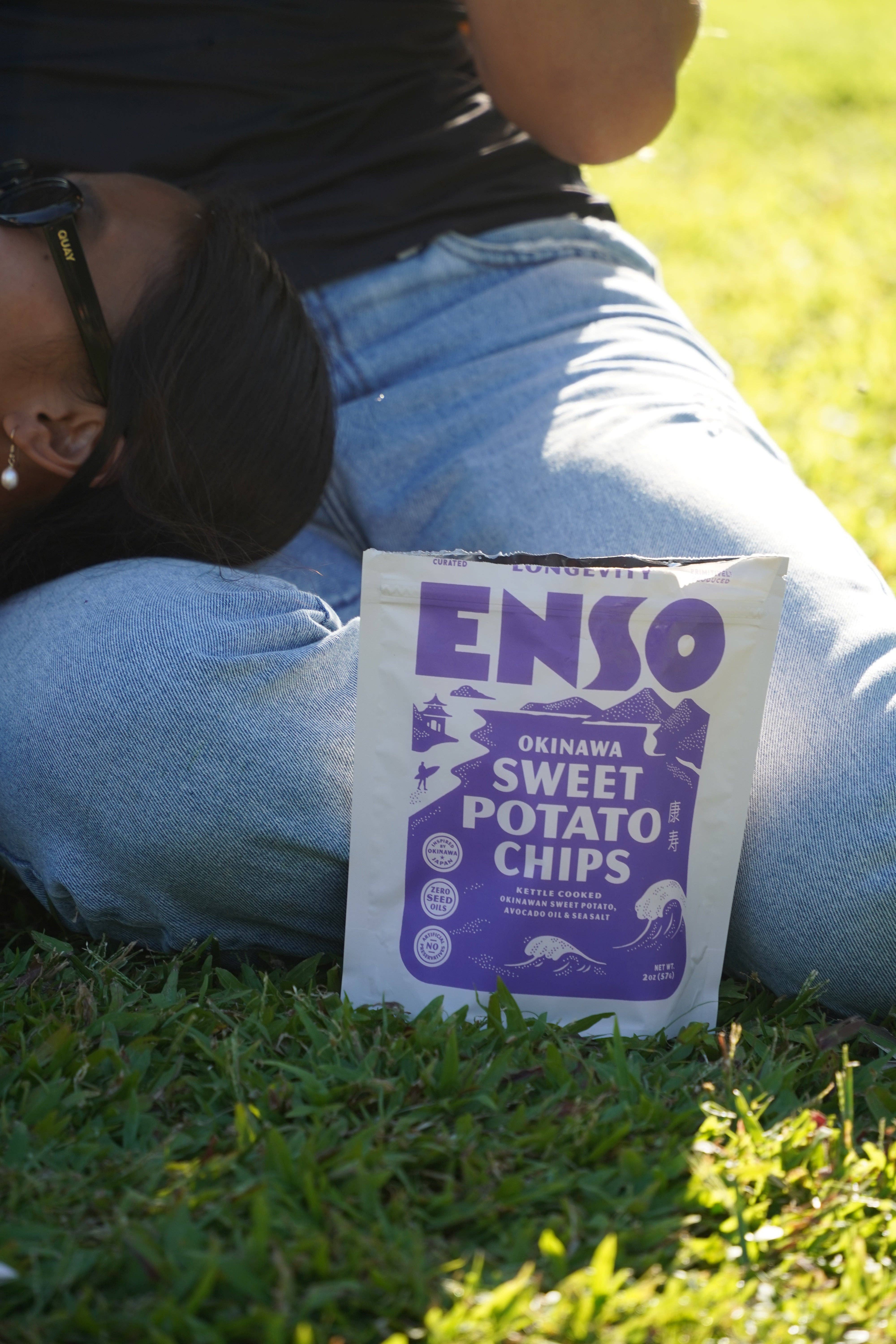 Enso - Wholesale Chips - Okinawan Sweet Potato Chips | Sea Salt4