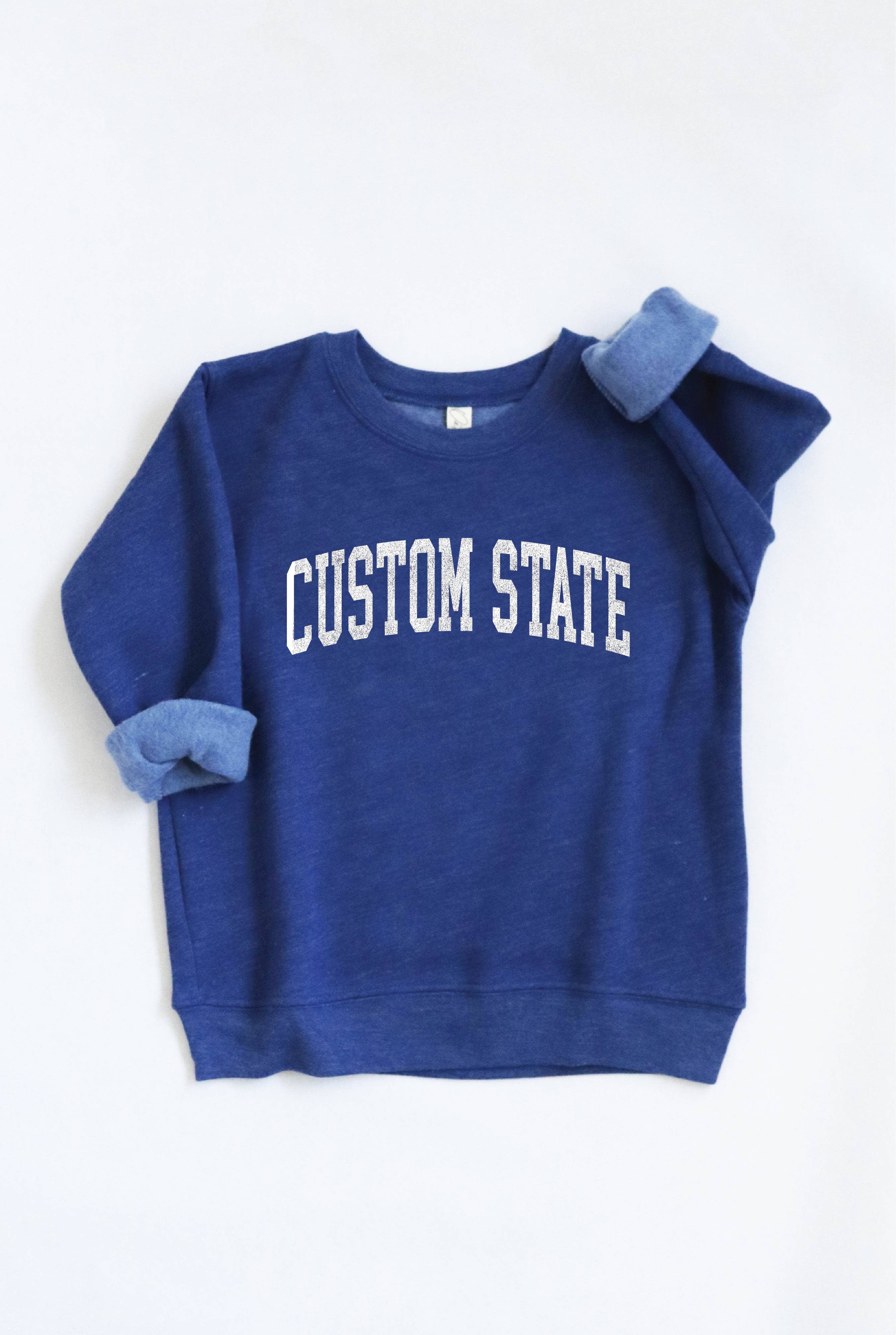 OAT COLLECTIVE - Wholesale Sweatshirt - Kids - CUSTOM STATE Toddler Unisex Graphic Sweatshirt1