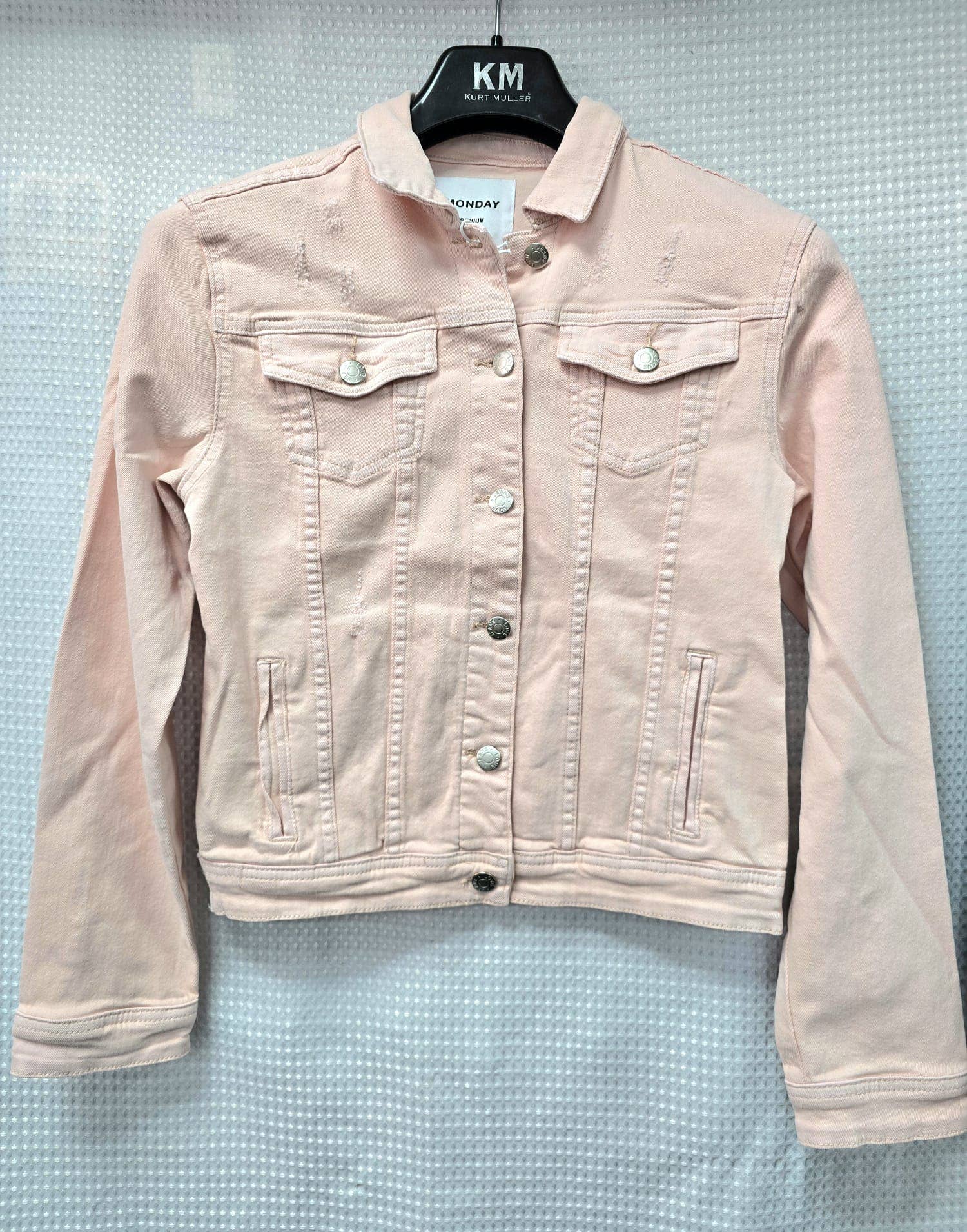 Kurt Muller – Engroshandel Denimjakke - Dame – Monday Premium Denim Rippet Jakke2