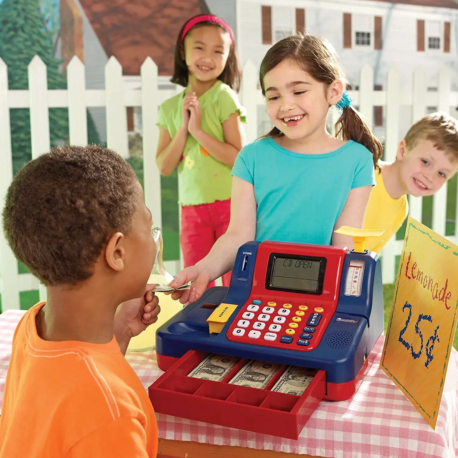 Learning Resources - Wholesale Toy Set - Kids - Pretend & Play® Teaching Cash Register9
