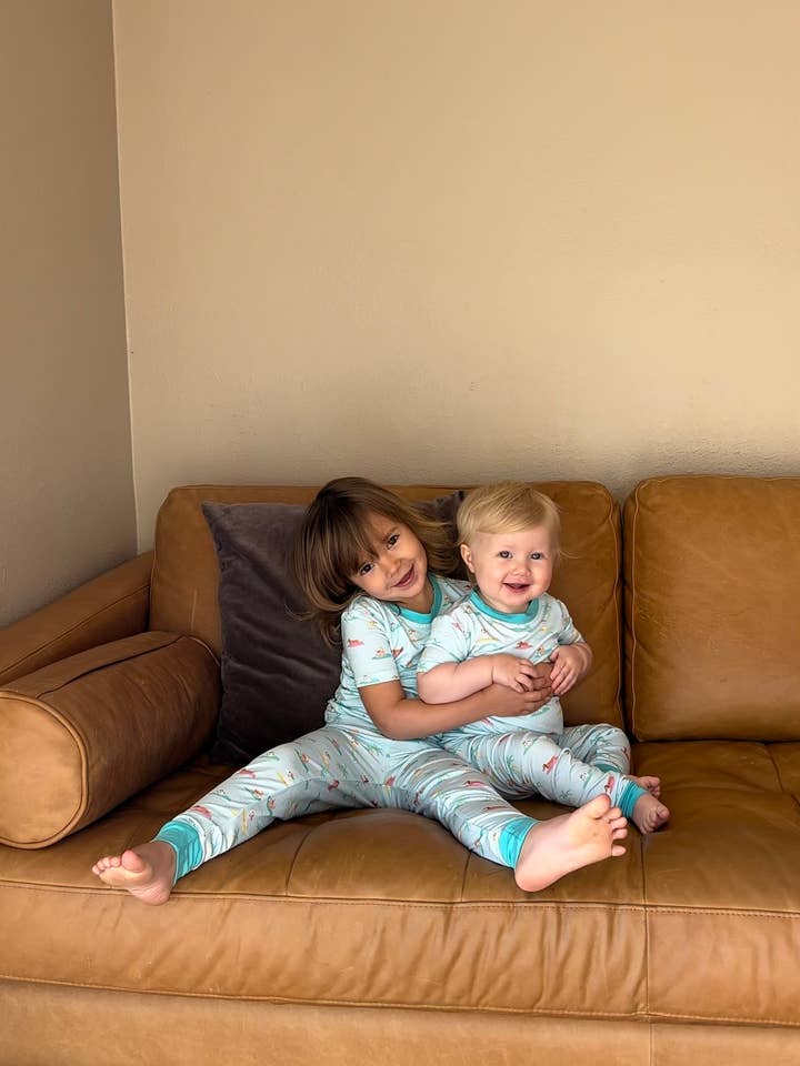 Joan's - Wholesale Sleepwear Set - Kids - Surf Dog Bamboo Two-Piece Pajamas2