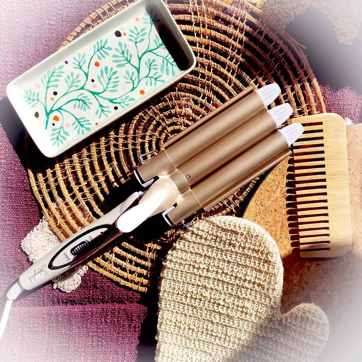 sibryllati – wholesale Locktång/stav – Keramisk jonisk vågig locktång11