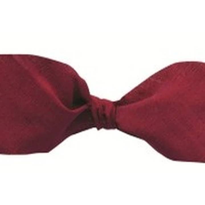 Dupioni Silk Ribbon - Scarlet Shadow for wholesale by MIDORI Inc.