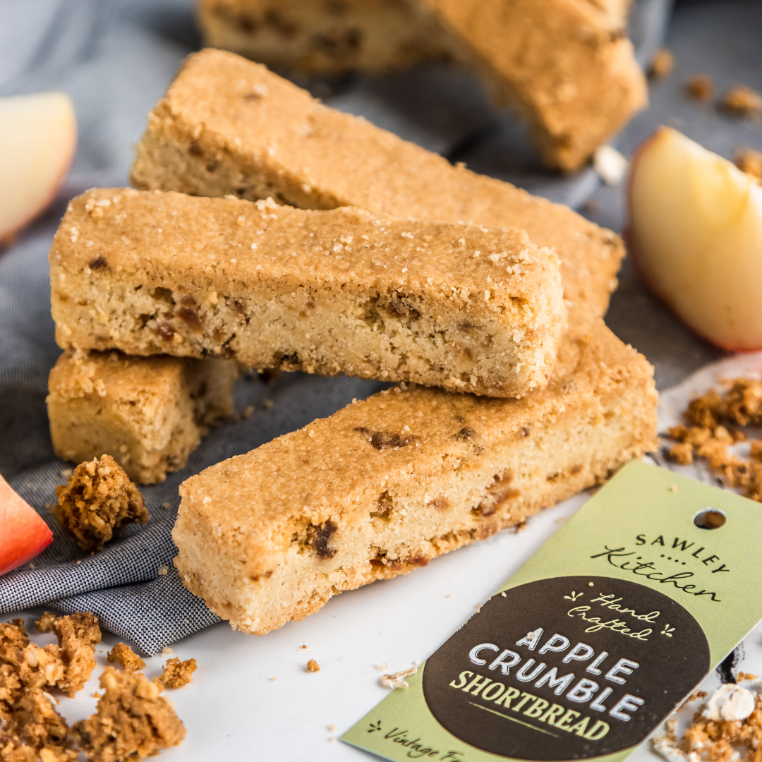 Sawley Kitchen - Wholesale Cookie - Apple Crumble Shortbread - Yorkshire Biscuits2