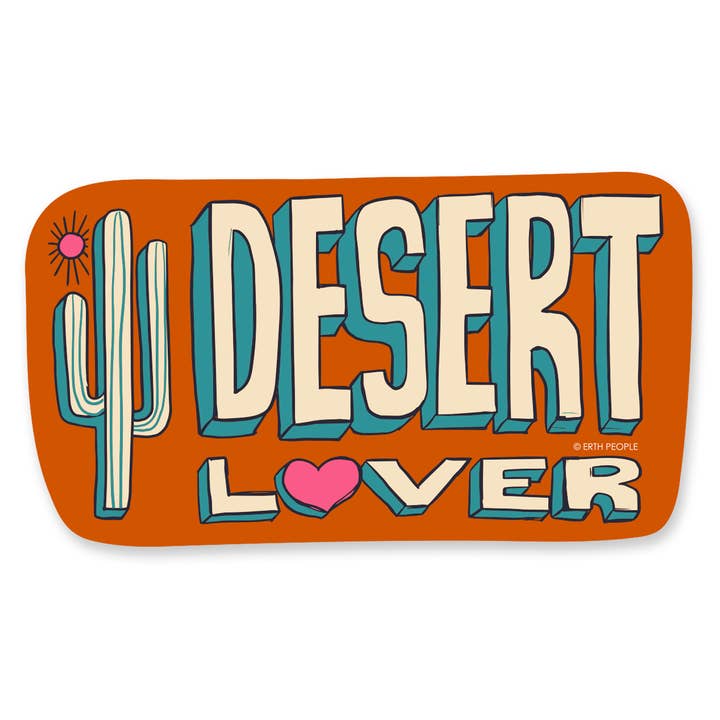 10030 Sticker Desert Lover 2x4 for wholesale by Erthpeople
