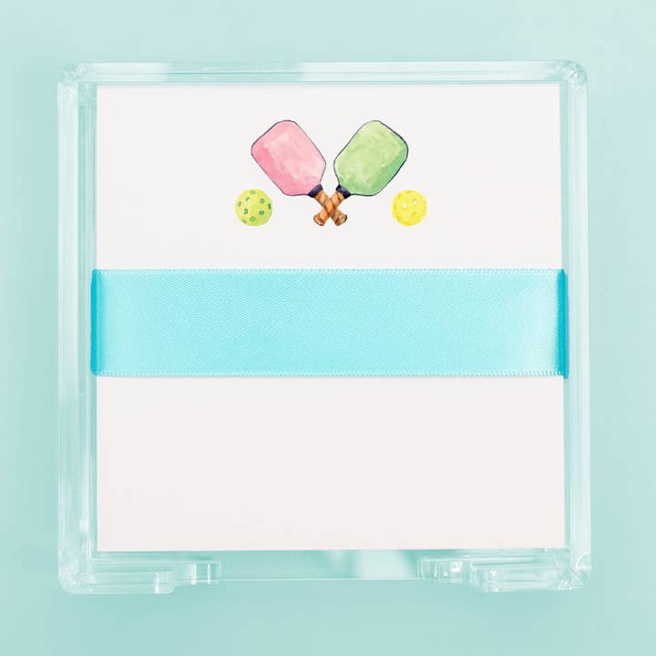 Ensemble de bureau carré Pickleball pour la vente par Taylor Paladino