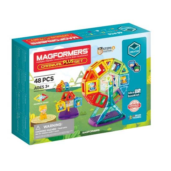 Magformers Carnival Plus 48 Piece Set for wholesale by Magformers