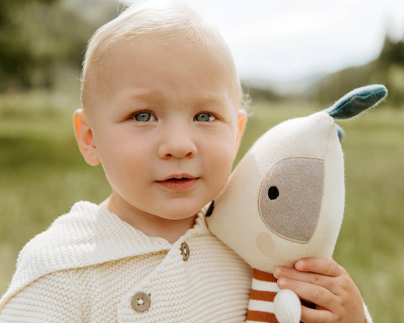 Viverano Organics - Wholesale Stuffed/Plush Toy - Kids & Baby - Phillipe Dog Organic Cotton Stuffed Animal Baby Kid Toy2