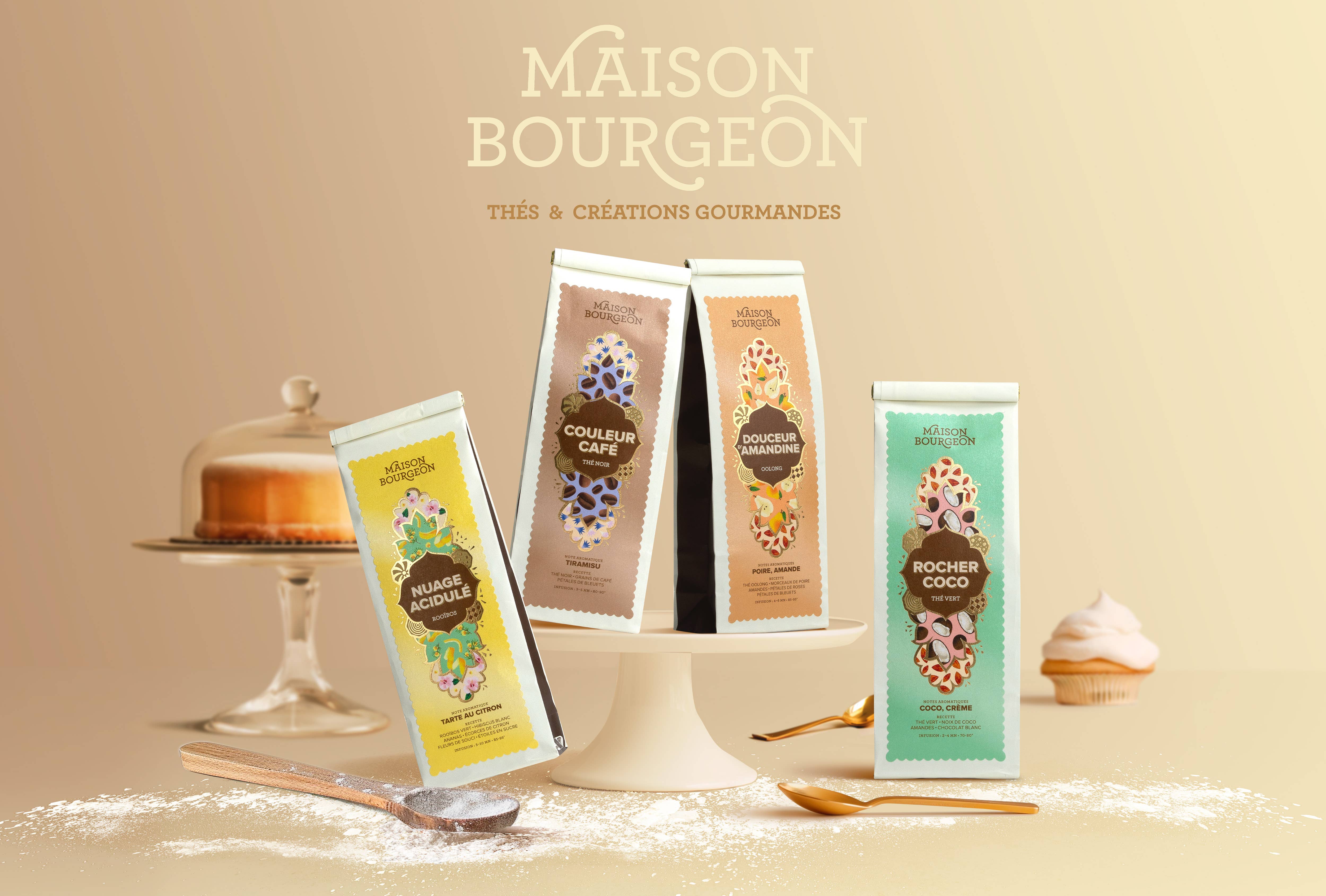 Maison Bourgeon - Wholesale Health/Detox Tea - Rooibos flavor lemon pie “Acidic Cloud”3