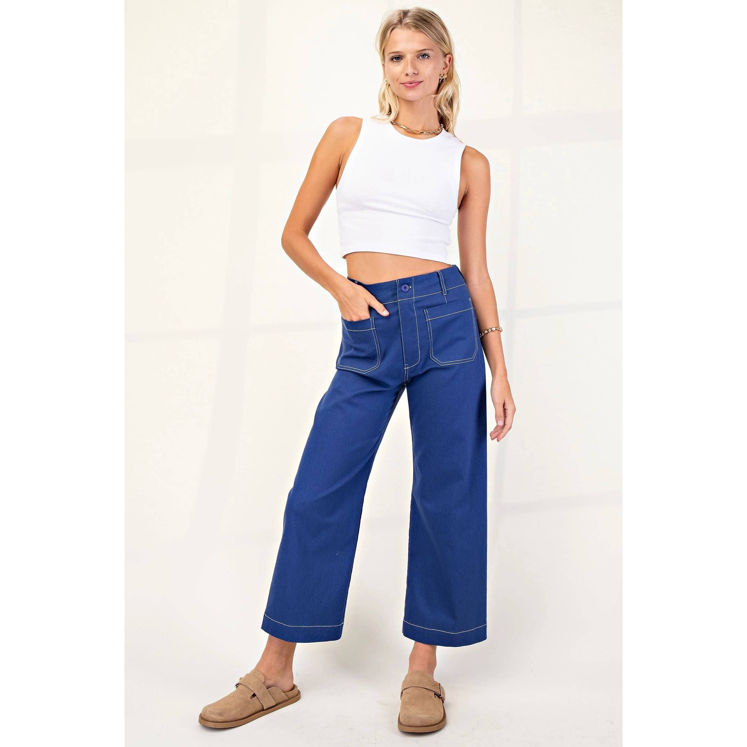 STYLE USA - Vendita all'ingrosso Pantalone - Donna - Nuovi pantaloni corti a gamba larga3