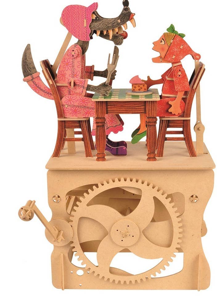 Puzzle 3D Bad Wolf for wholesale by Musicbox Kingdom