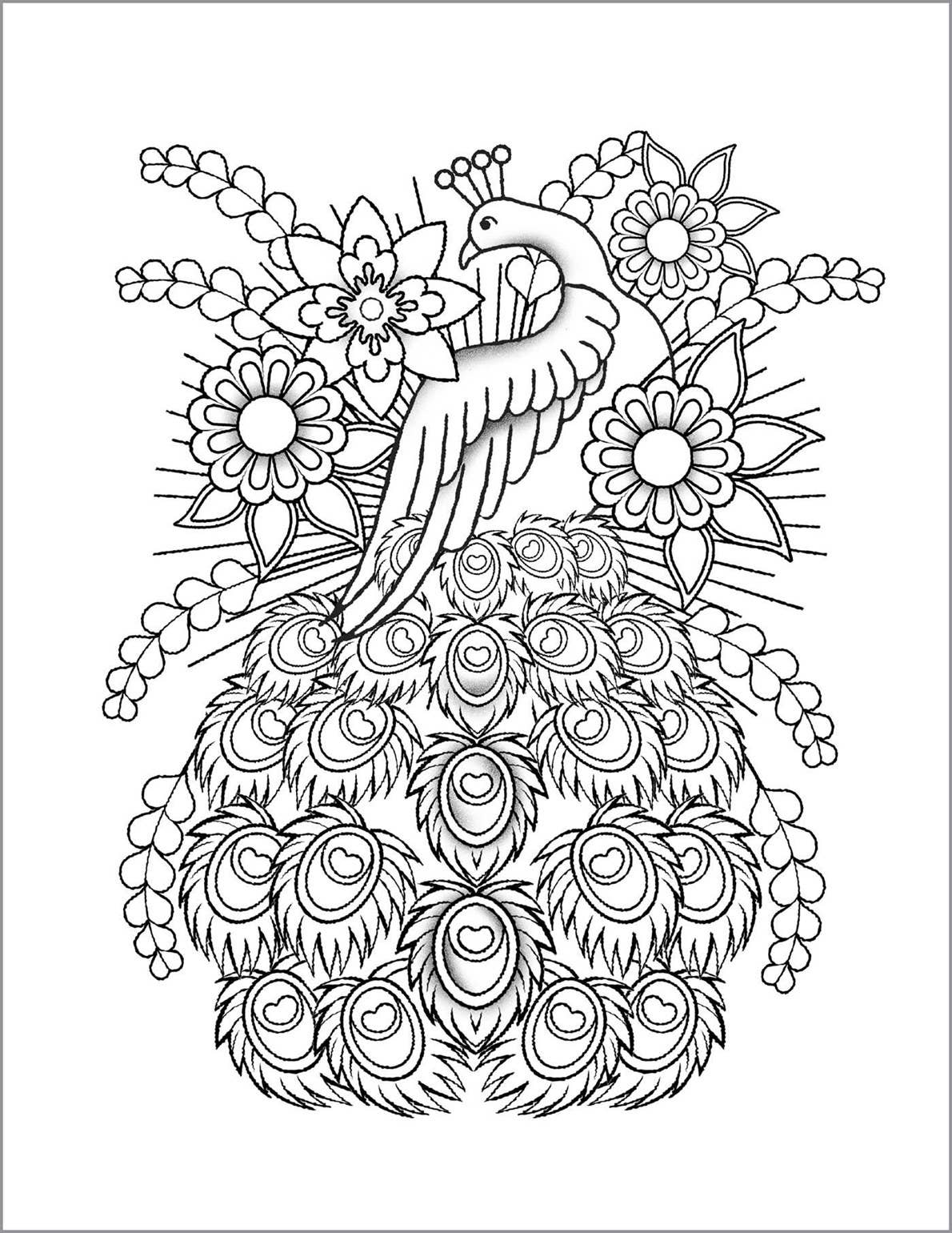 Sourcebooks - Wholesale Coloring Book - Adult - Vintage Tattoo Designs3