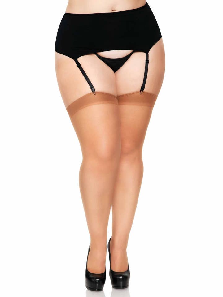 Plus Dex Sheer Stockings for wholesale by Leg Avenue
