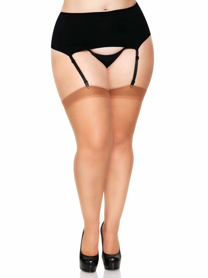 Plus Dex Sheer Stockings for wholesale by Leg Avenue