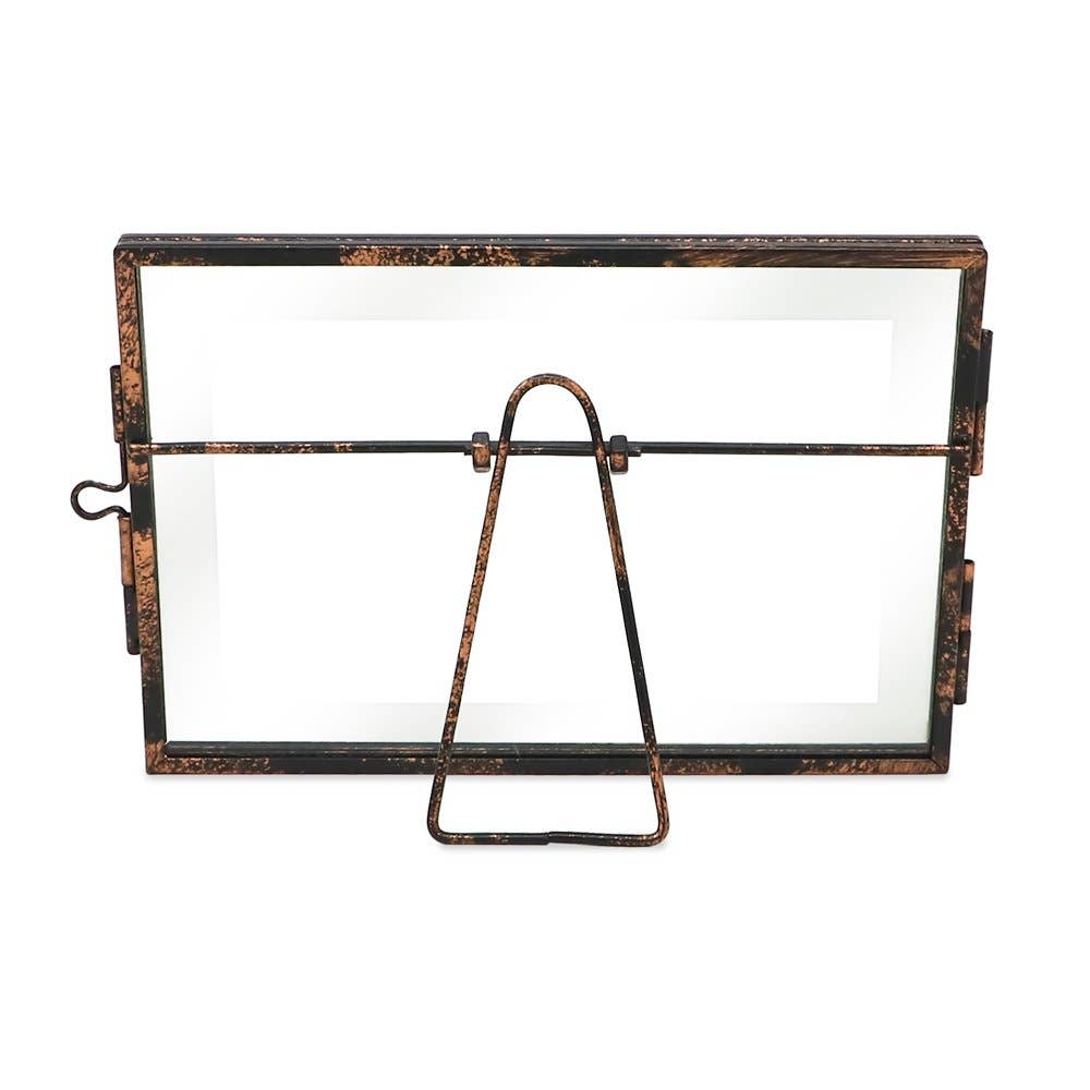 Isaac Jacobs International - Wholesale Picture Frame - Isaac Jacobs Metal Floating Picture Frame w/ Locket Closure10