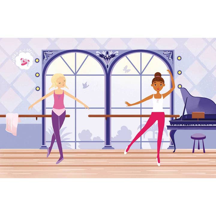 Simon & Schuster - Wholesale Sticker - Glittery Dancers Sticker Book by SARA UGOLOTTI3