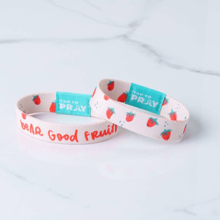 Tap To Pray® Kingfolk Series Wristband – Bear Good Fruit for wholesale by Versible
