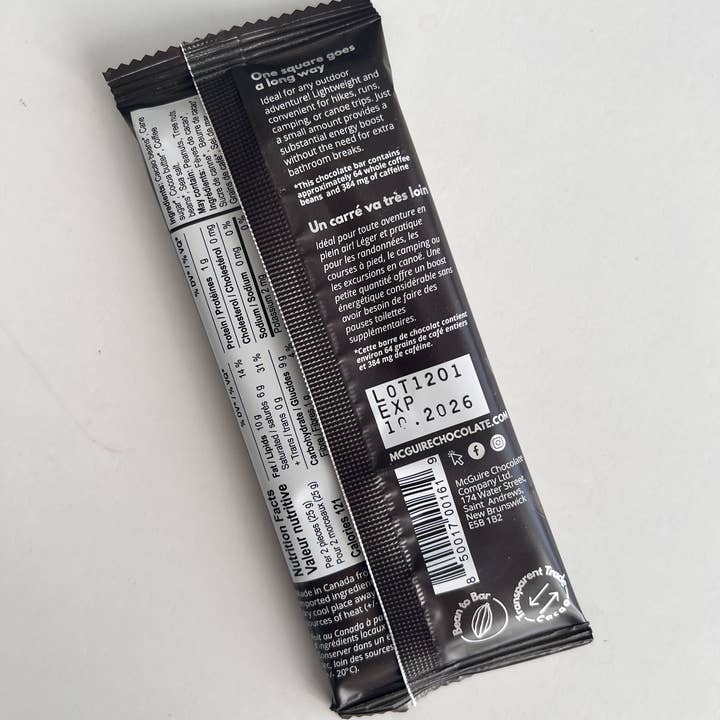 McGuire Chocolate Company - Wholesale Chocolate Bar - The Coffee Bar