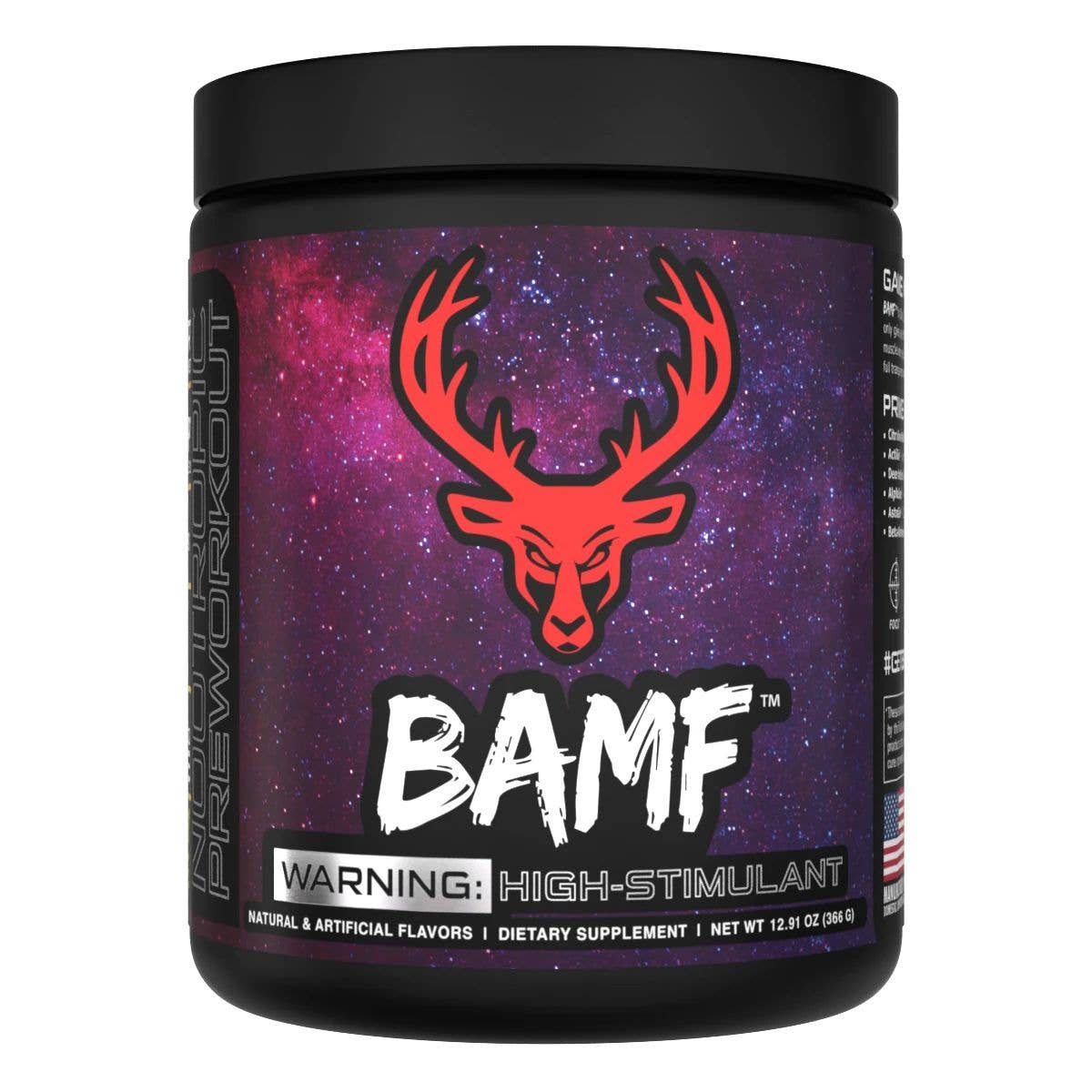 Campus Protein - Wholesale Protein/Superfood Powder - Bucked Up BAMF Pre Workout7