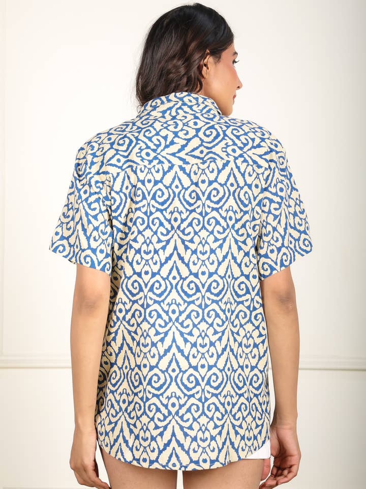 DEEPTI SC - Wholesale Button Down Shirt - Women's - COTTON SHIRT MI580