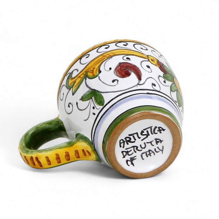 PERUGINO RAFFAELLESCO: Shaped Espresso Cup (3 Oz) for wholesale by Artistica - Deruta of Italy