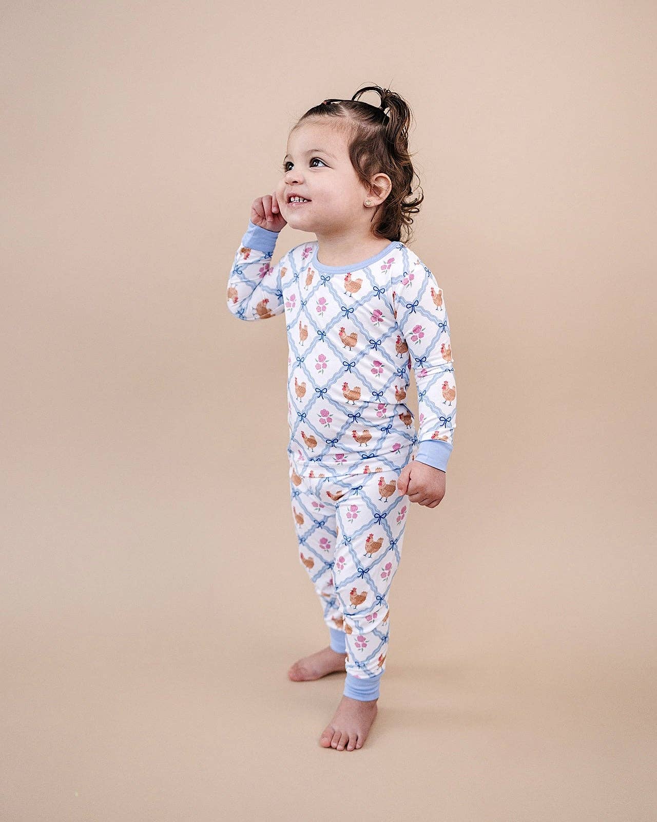 Lucky Panda Kids - Wholesale Top & Pant Set - Kids - Bamboo Two Piece Set | Chickens & Flowers7