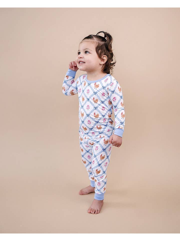 Lucky Panda Kids - Wholesale Top & Pant Set - Kids - Bamboo Two Piece Set | Chickens & Flowers7