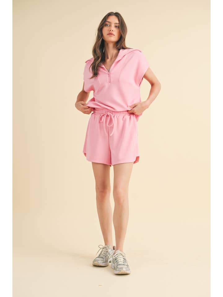 Wishlist Apparel – Calções – Mulher por atacado – CALÇÕES DE MERGULHO COM CORDÃO COM DETALHE LATERAL/WL24-8656B15