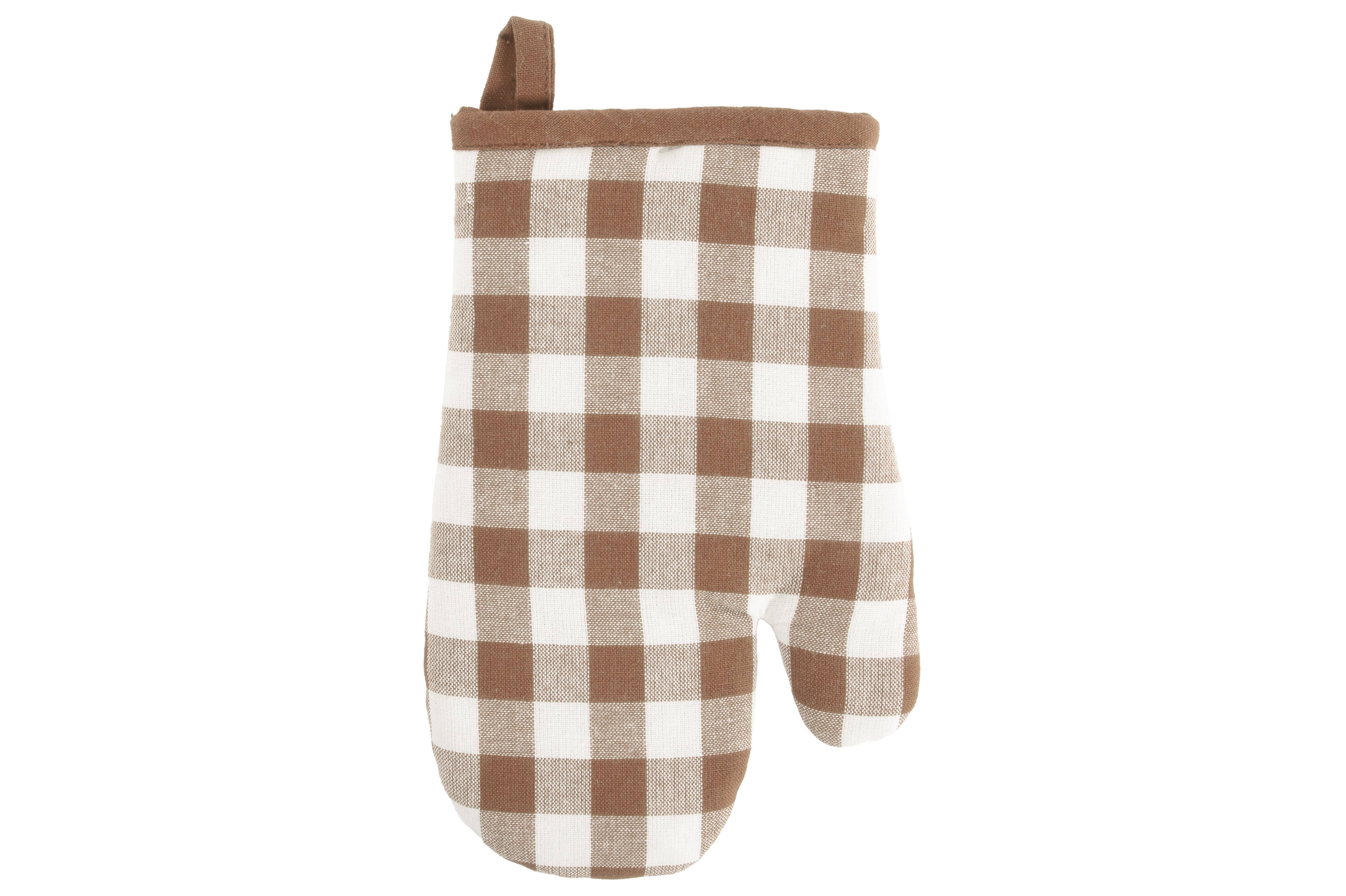 Tiseco - Wholesale Oven Mitt/Pot Holder - Oven mitt GINGHAM - 18x28 cm9